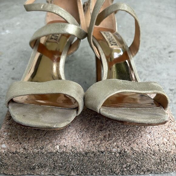 Badgley Mischka Rhinestone heels - Picture 7 of 10